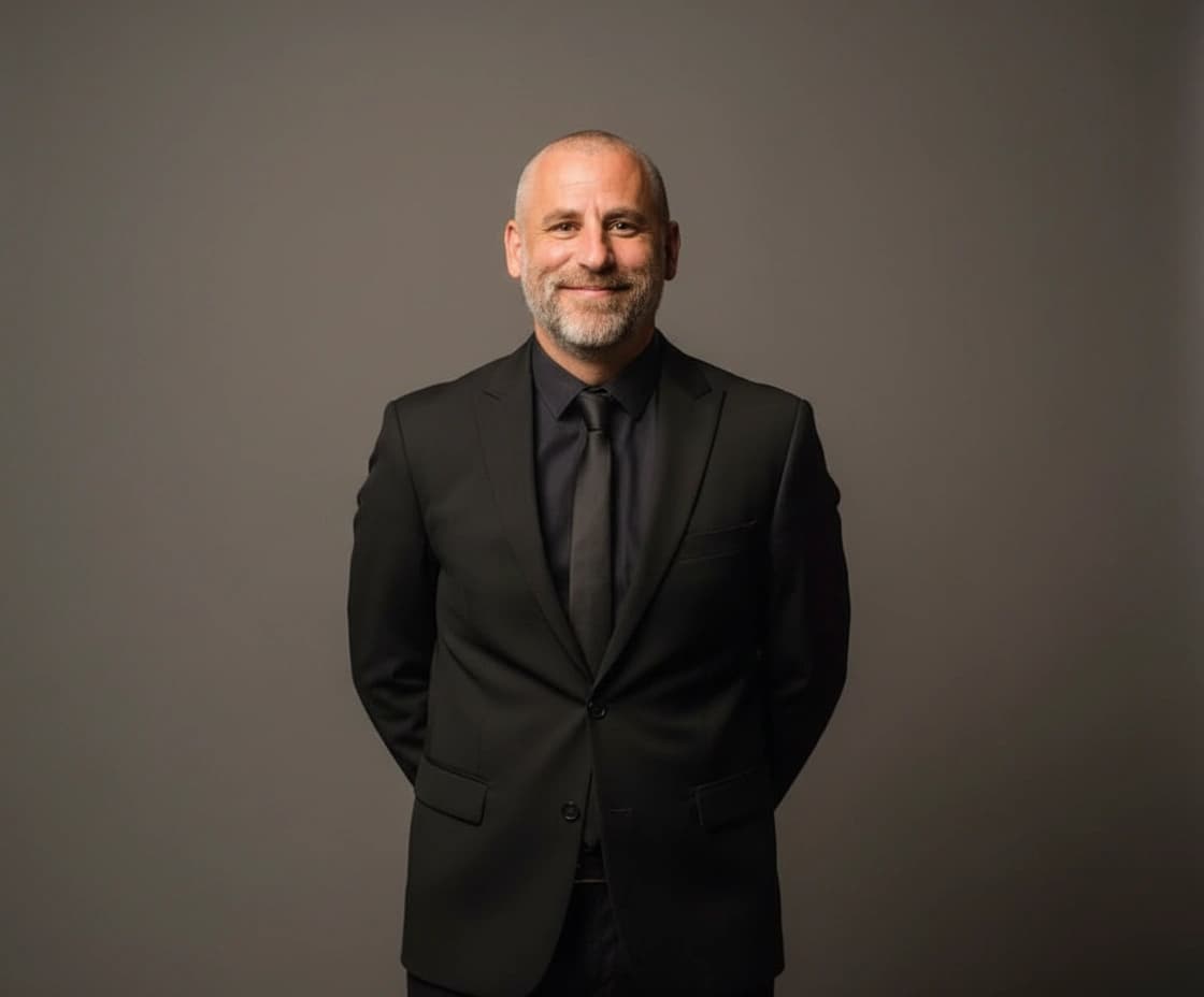 Fictional professional portrait